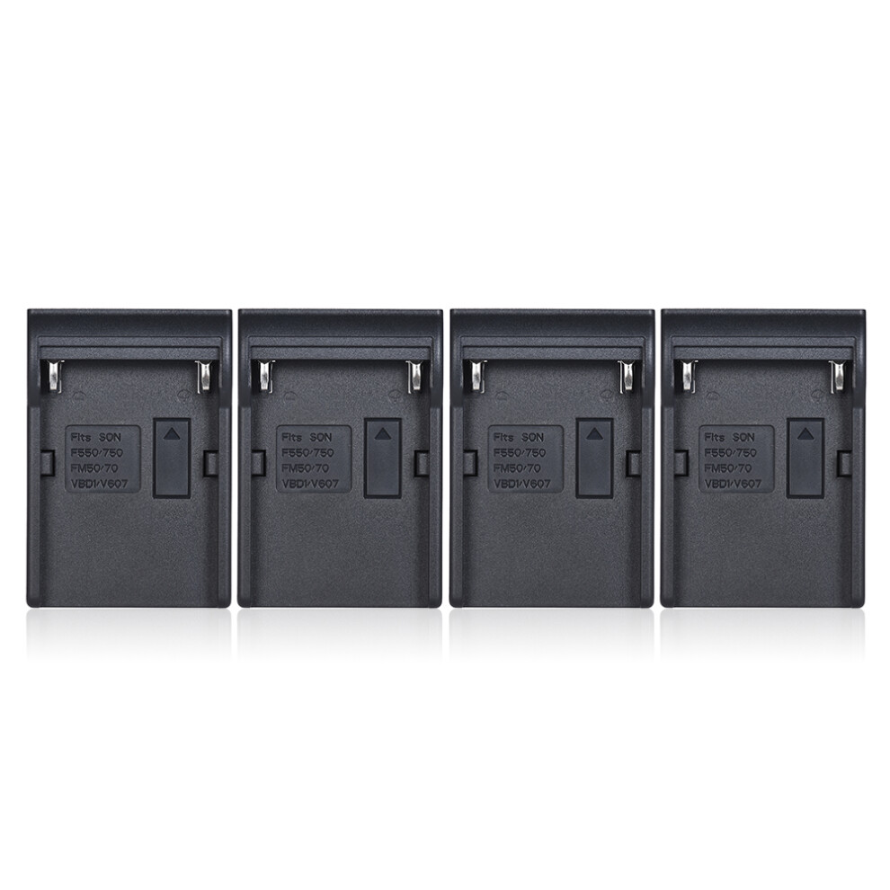 Andoer Np-F970 4-Channel Charger Lcd For Sony Np-F550 F750 F950 643505161397