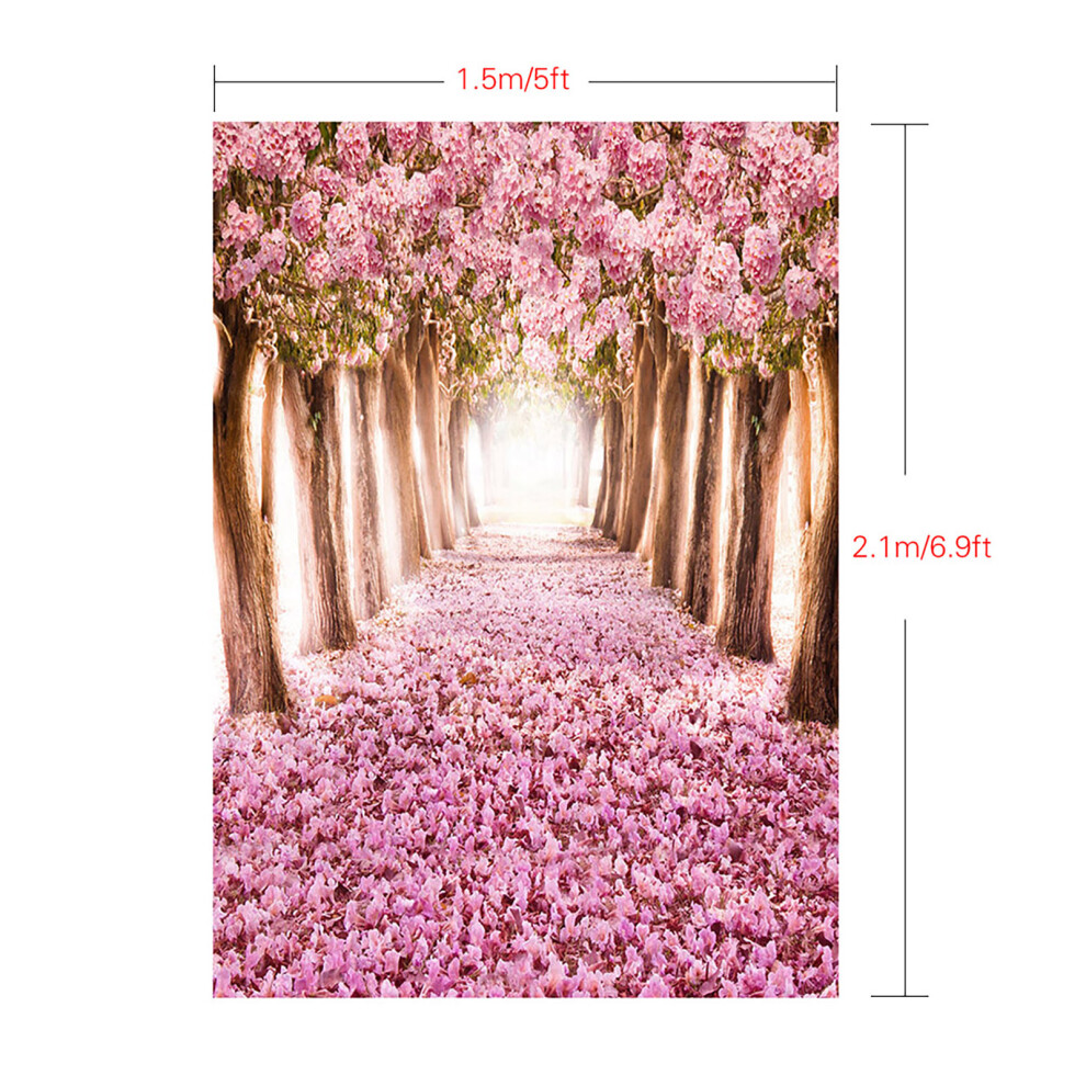 Andoer 1.5X2.1m Digital Flower Tree Backdrop Baby Photography 643505161786