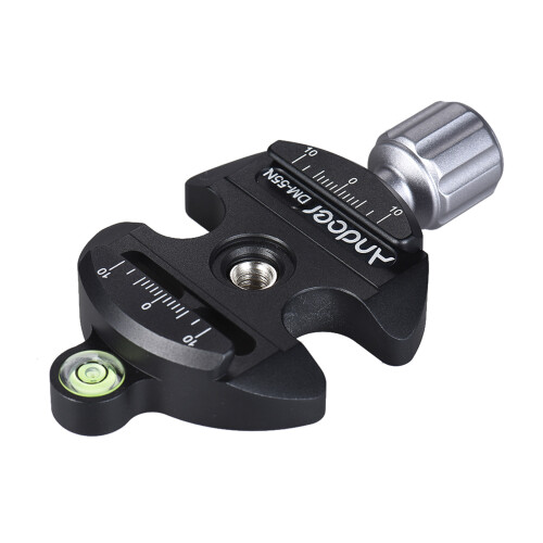 Andoer DM-55N Universal Disc Clamp 1/4" 3/8" Screw Hole 2