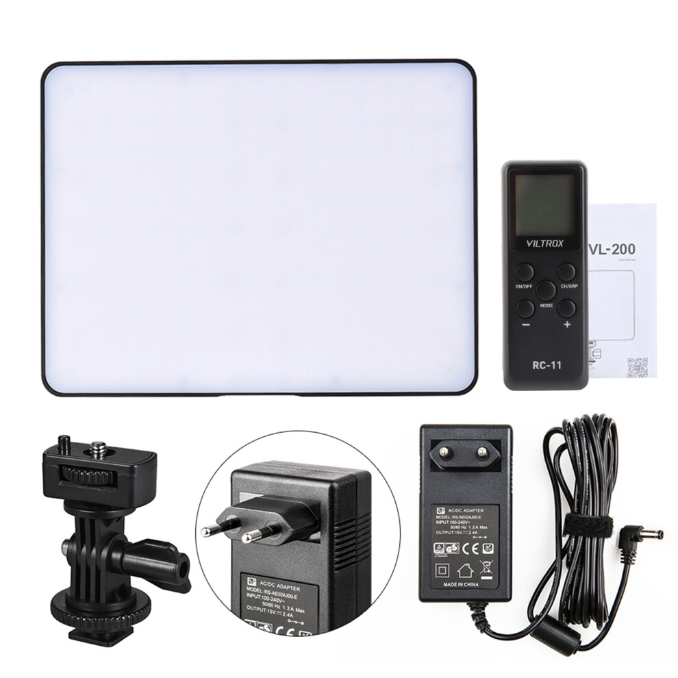 Vl-200T Wireless Bi-Color Dimmable Led 3300K-5600K 432 Beads Light 643505159912