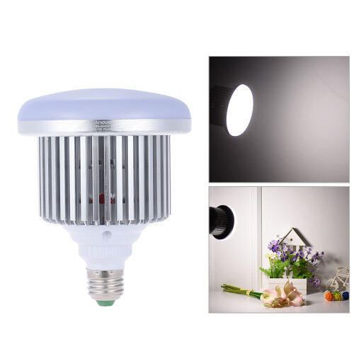 Andoer 50W E27 LED Softbox Light 5500K for DSLR Phone 2