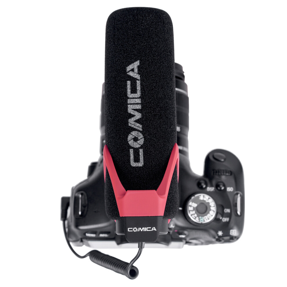 Comica Cvm-V30 Lite Super-Cardioid Condenser Mic For Smartphone Red 643505051575