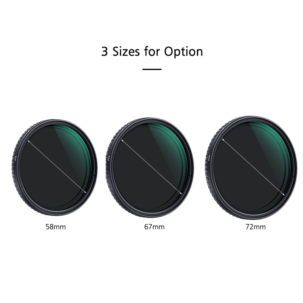 K&F Concept 67Mm Ultra-Thin Nd Filter Nd2-Nd32 For Camera Light 643505155082