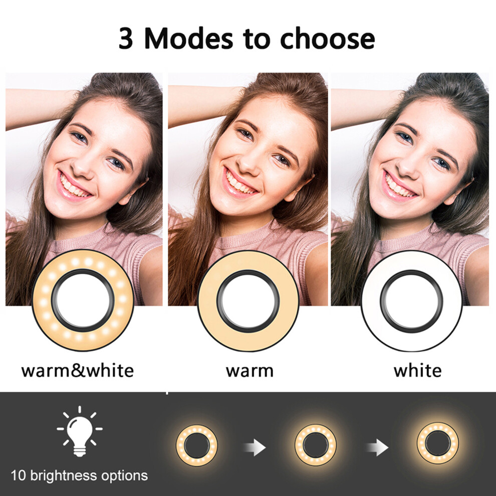 Dimmable Led Ring Fill Tripod For Camera Studio Photography Light 643505157710