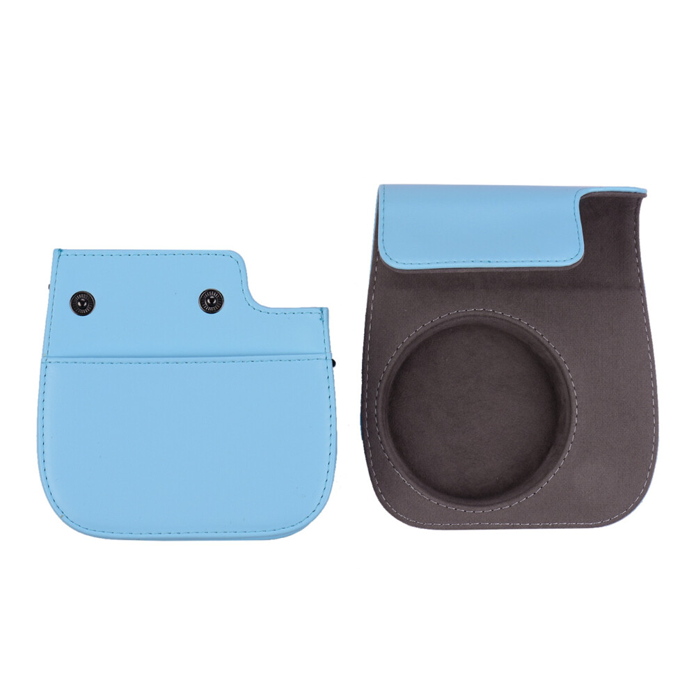 Portable Instant Camera Case Pu Leather Shoulder Strap Fuji Mini 11 643505032352