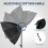 Andoer 70cm Octagon Softbox + 2.1M Metal Tripod for Streaming Video 4
