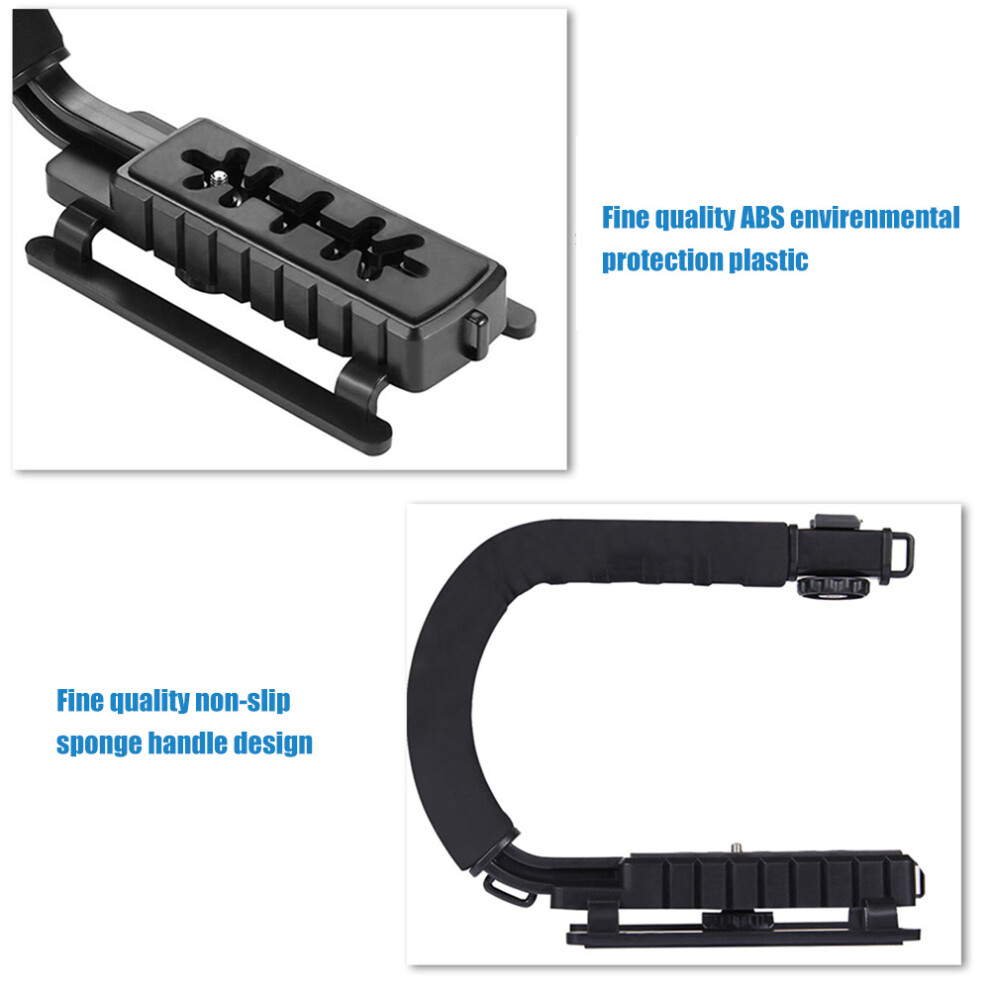 Puluz U-Shaped Portable Handheld Camera Holder Dv Bracket For Slr Dv 643505036039