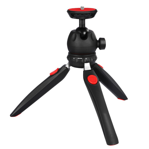 Andoer H20 Mini Tripod Foldable Phone Stand 1/4" Screw 1