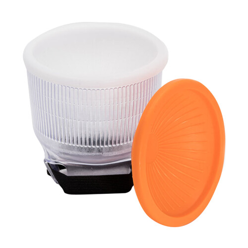 Universal Flash Diffuser Orange White Silver for Canon Nikon Sony 2