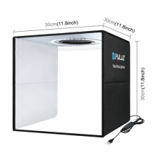 PULUZ Mini Lightbox with 6 Backdrops 80Pcs LED Photo Studio