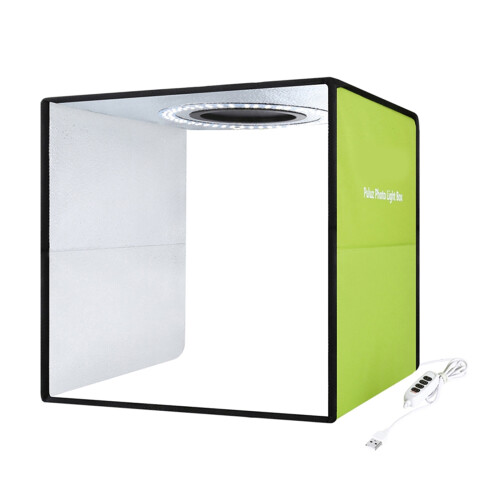 PULUZ Mini Lightbox with 6 Backdrops 80Pcs LED Photo Studio 2