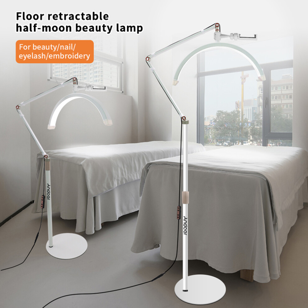 Andoer Hd-M2x 20W Floor Led Video 3000K-6000K Dimmable Stand Light 643505114300