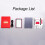 Manbily 8W Magnetic Selfie Light USB Adjustable Brightness Color Temp 2
