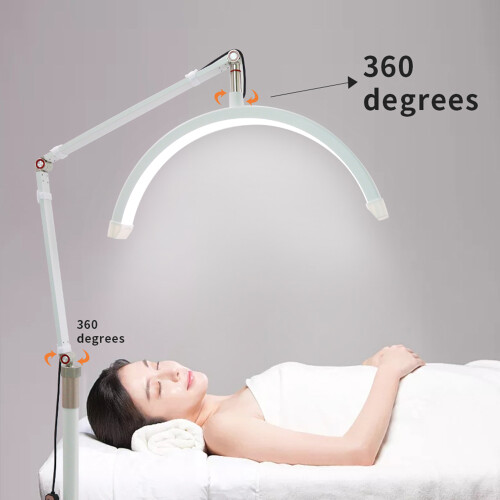 Andoer HD-M2X 20W Floor LED Half-moon Light 3000K-6000K Dimmable 1