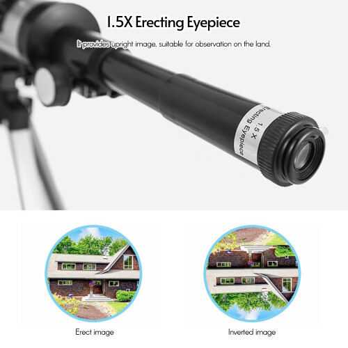 Astronomical Telescope 90X Magnification with Tripod for Kids 2