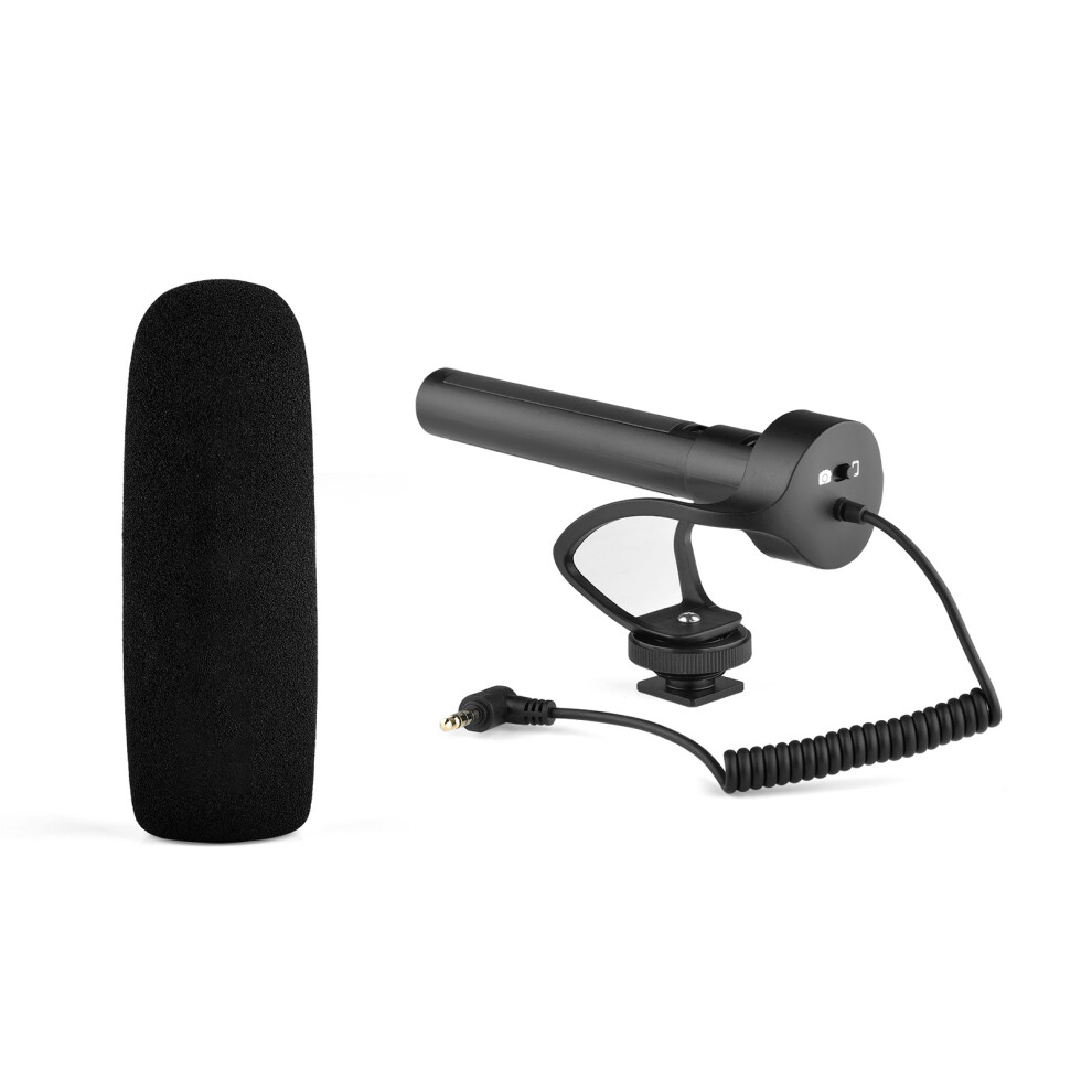 Video Camera Microphone Cardioid Noise Canceling Condenser 3.5Mm Trrs 643505024630