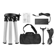 26 Inch Foldable 6 Tube LED Fill Light 3200K-5600K CRI90+ Phone Holder