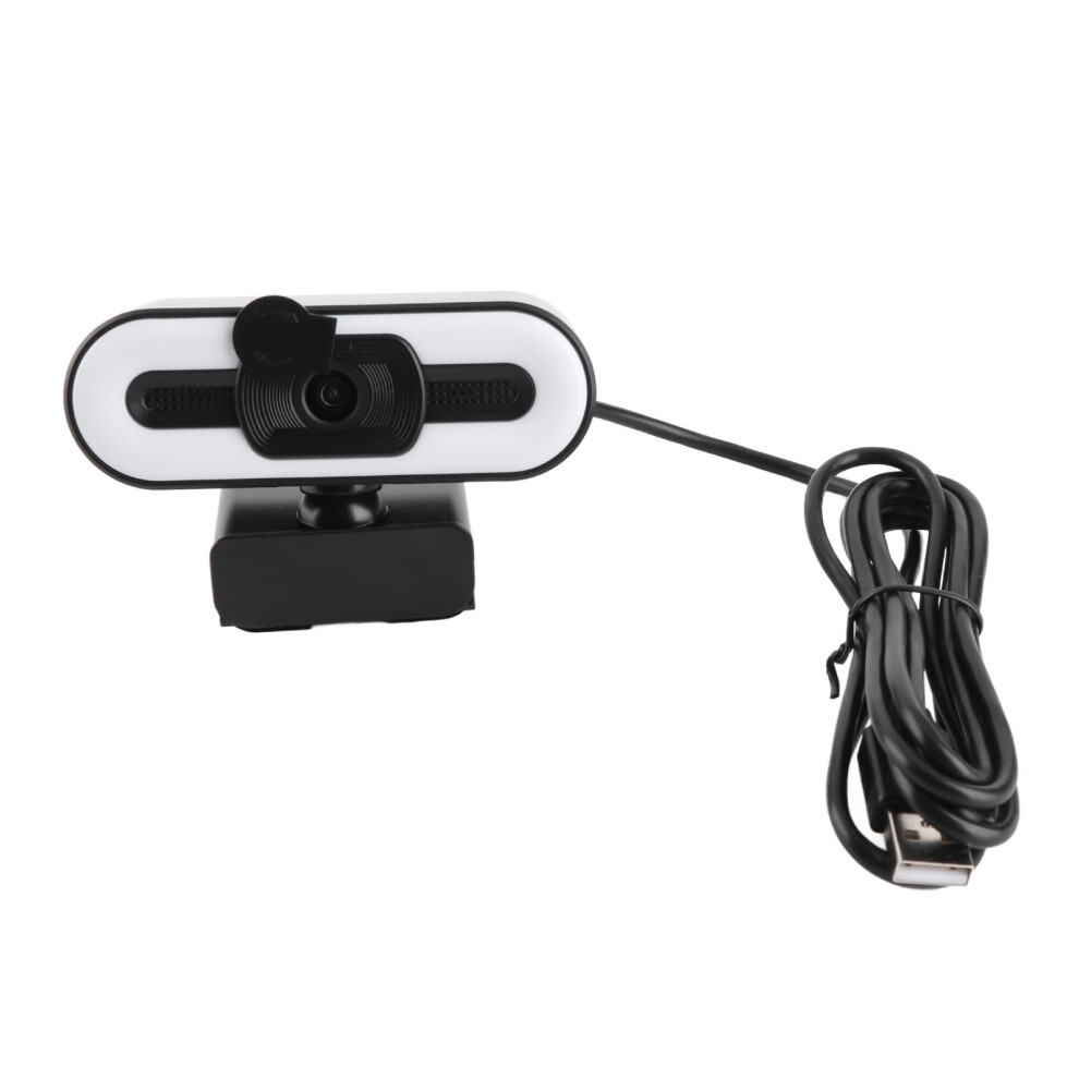 4K Usb Webcam With Mic And Lighting For Streaming Video Calls 643505025170