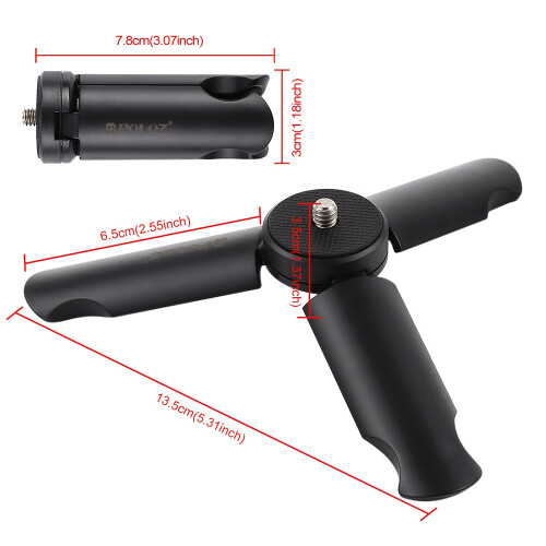 PULUZ Portable Folding Tabletop Tripod Mini Stand Holder 2
