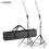 Andoer LED Light Kit 2*3000K-5700K Dimmable CRI95 USB Battery 3