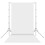 1.6x5m Photography Studio Non-woven Backdrop Solid Color White 1