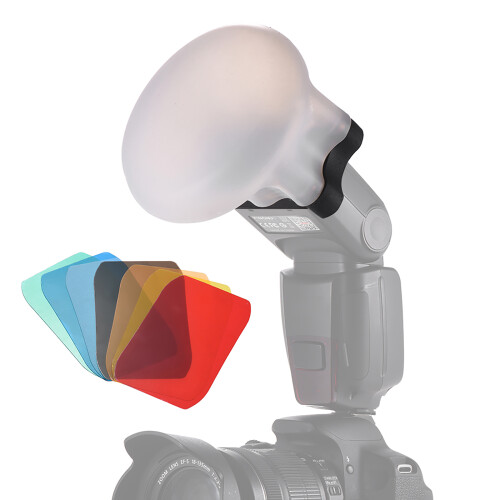 Silicone Diffuser Ball Magnet Adsorption Soft Ball for Speedlight 2
