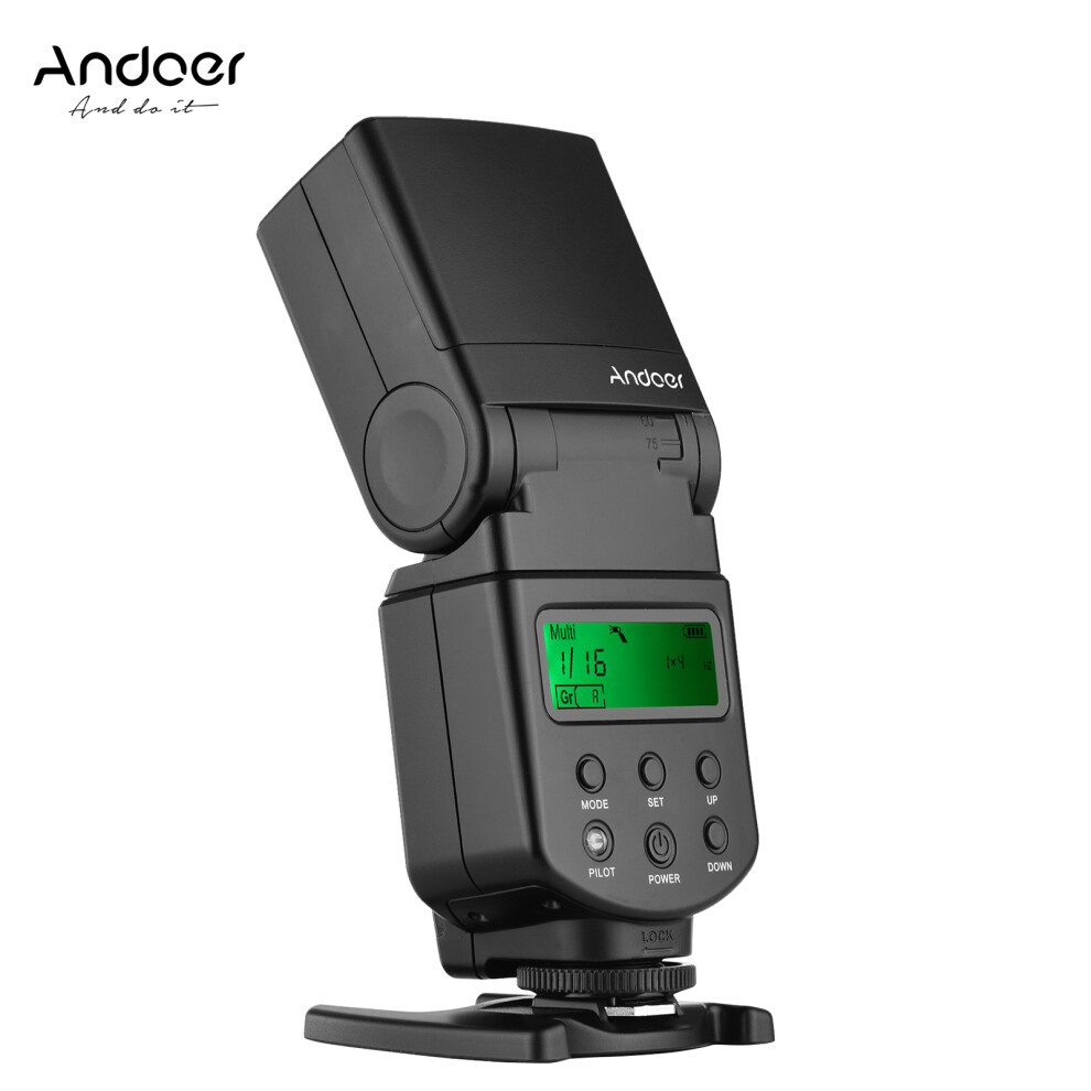 Andoer Universal Flash Speedlite Gn40 Led Fill Canon Nikon Light 643505003604