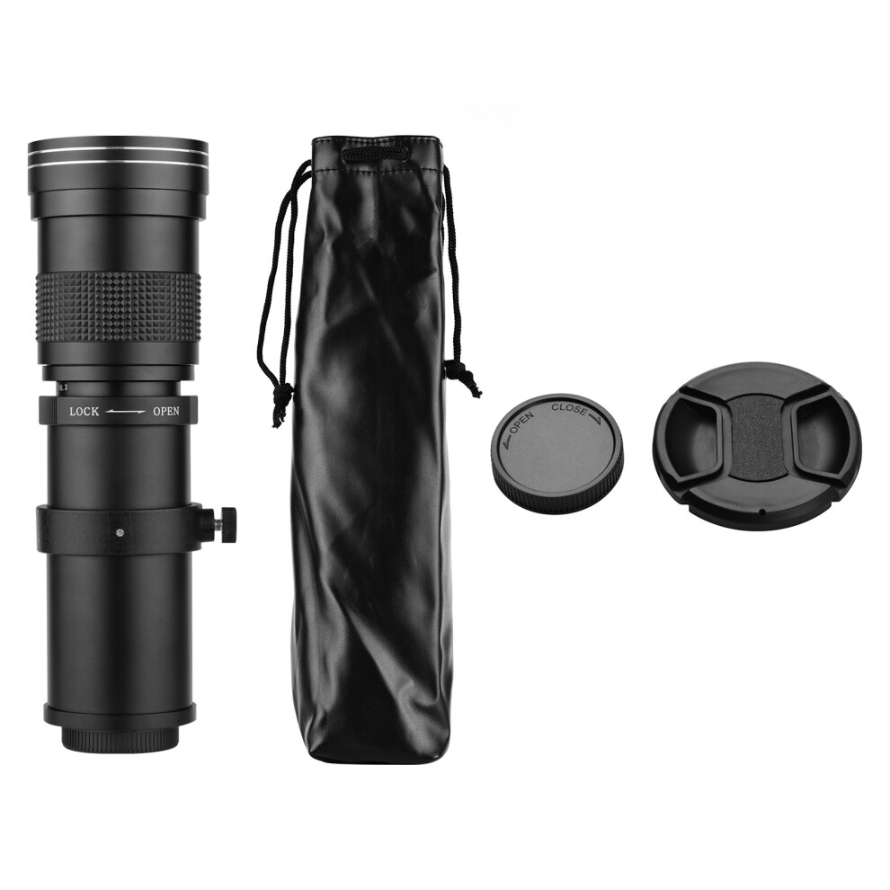 Telephoto Zoom Lens F/8.3-16 420-800Mm T Mount For Canon Nikon Sony 643505145229