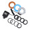 Portable LED Ring Flash Battery Fill Light with Filters 4