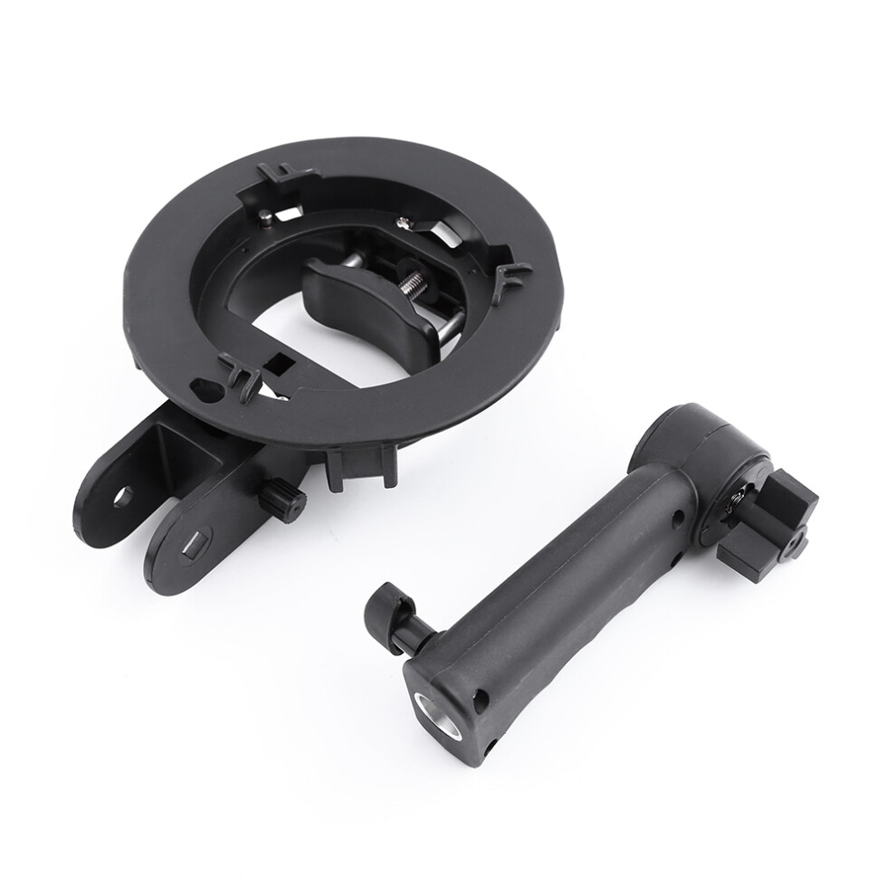 S Type Bracket Handheld Grip Mount For Speedlite Flash Softbox 643505067118