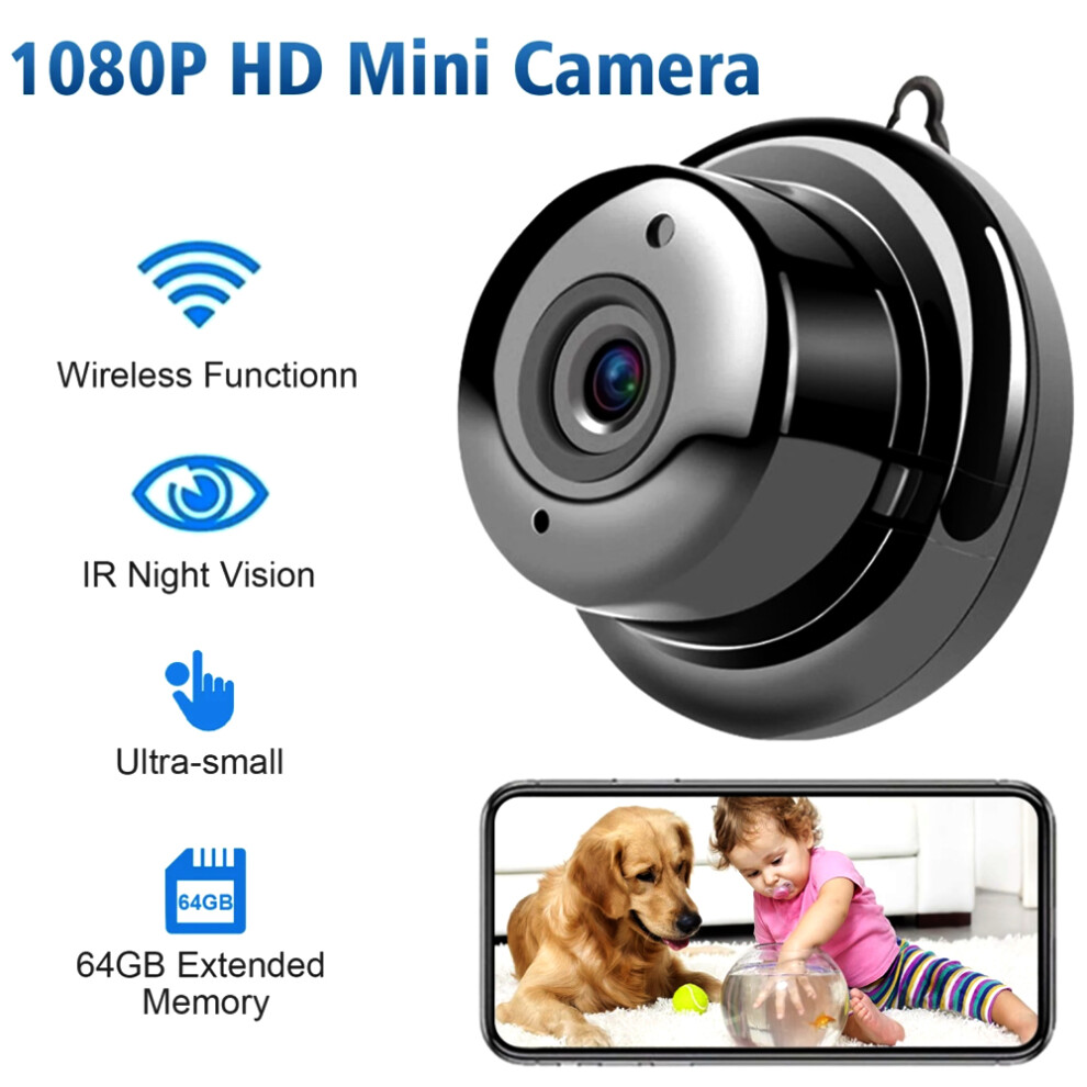 1080P Mini Camera Home Security Night Vision Motion Detection Voice 643505131512