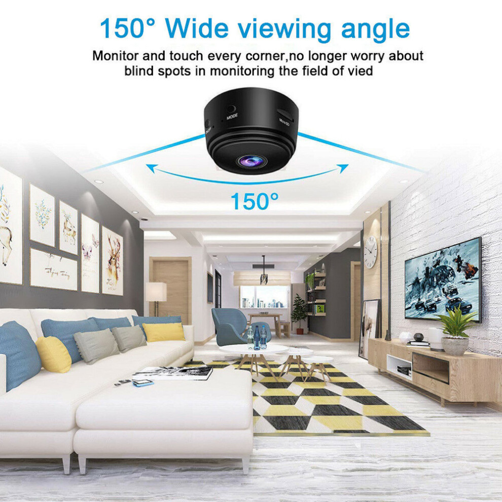 Mini Camera Home Surveillance With Motion Detection 643505131741