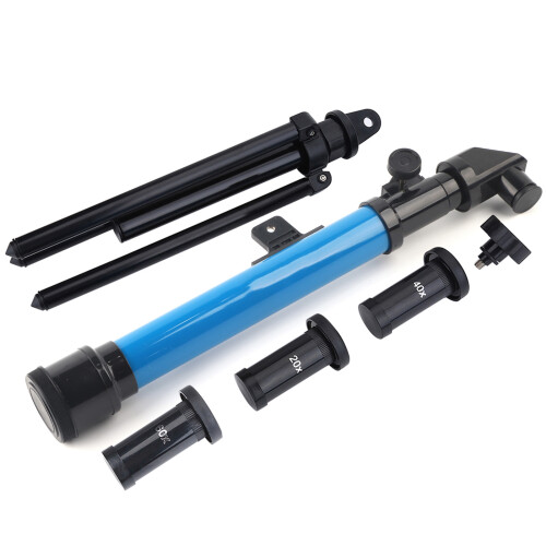 Kids Monocular Space Telescope with Tripod (Blue)