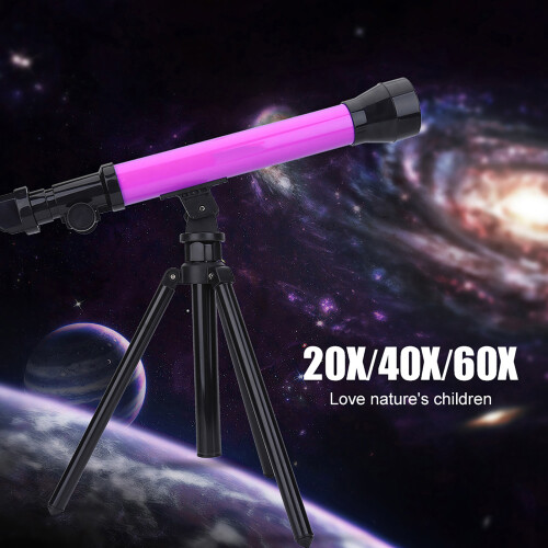 Kids Monocular Space Telescope with Tripod (Purple) 2