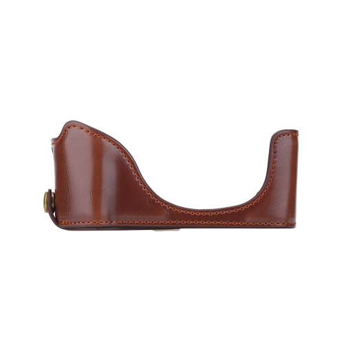 PU Leather Camera Case Cover for Canon G7XII Coffee