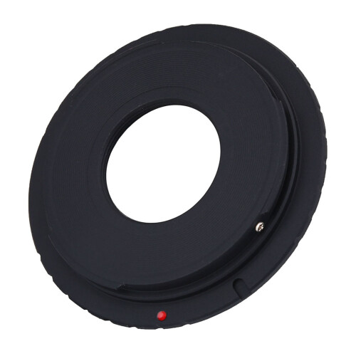C Mount Lens Adapter Ring for Canon EOS EF DSLR 2