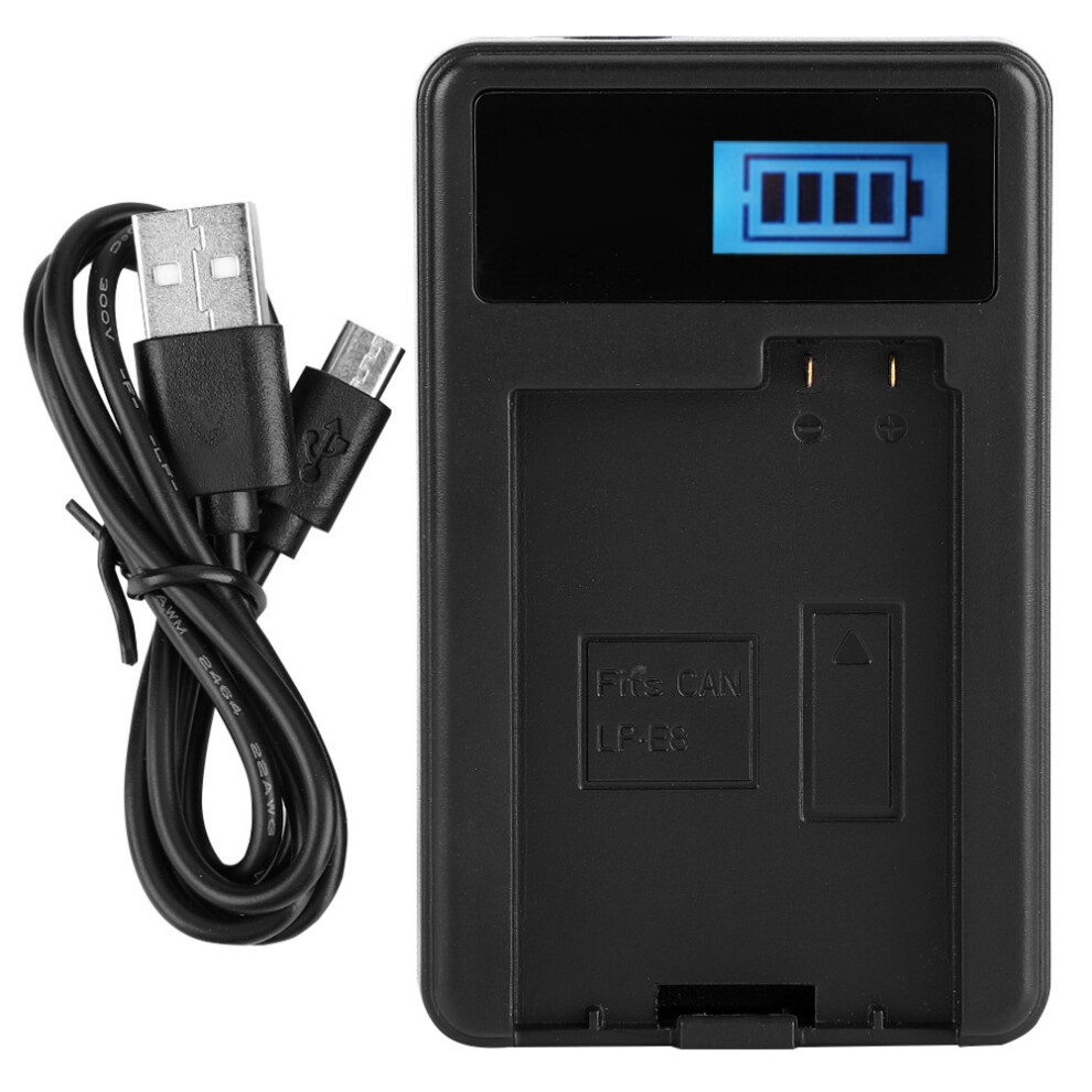 Lp-E8 Battery Charger For Canon Eos 550D 600D 650D 700D 643505050066