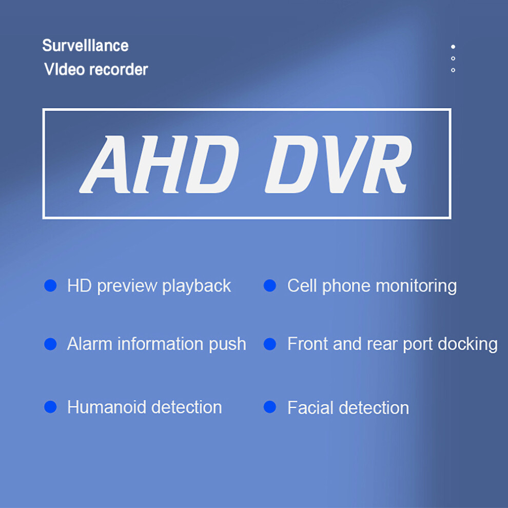 4CH DVR AHD/Analog/TVI/CVI P2P Remote Monitoring No HDD EU Plug-image-OPC-PMK5TR7-NEW