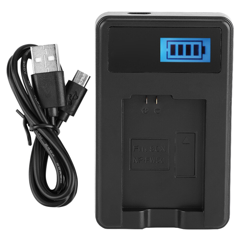 Np-Fw50 Battery Charger For Sony A6000 A6300 A6500 A7r A7 643505050103