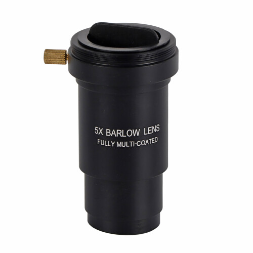 Multi Coated 1.25" 5X Barlow Lens M42 for 31.7mm Eyepiece