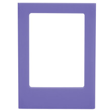 Magnetic Plastic Mini Photo Frame for Polaroid 3 Inch Photos (purple)