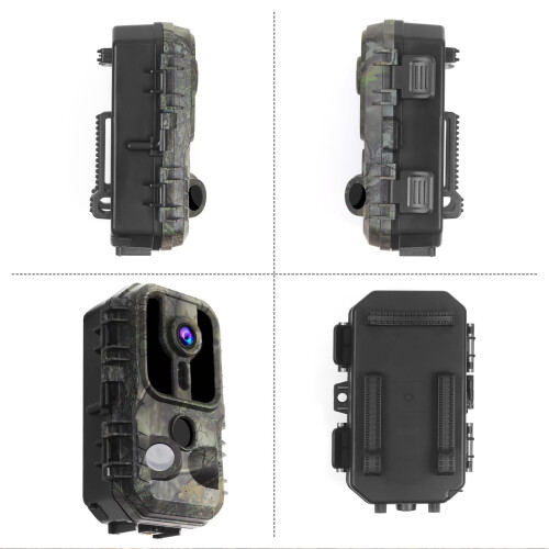 30MP Trail Camera 2in LCD 4K Motion Water Resistant 48 IR LEDs 2