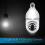 WiFi 360 Panoramic Bulb Camera 1080P Night Vision Two Way Audio 4