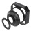 37mm/72mm DV Camera Lens Hood, Needless Light Stopper 2