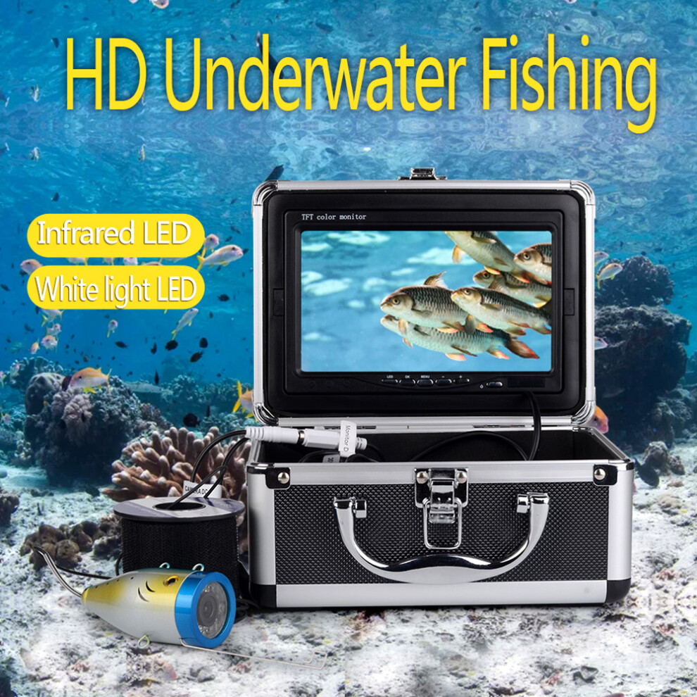 7'' Lcd Underwater Fishing Camera Ip68 Waterproof For Lake And Sea 643505121407