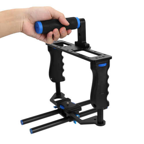 YELANGU C2 DSLR Camera Mount Top Handle Grip Studio Kit 2