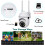 1080P Mini PTZ WiFi Camera 2MP Night Vision 2-Way Audio Dual Frequency 1