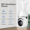 WiFi 360 Panoramic Bulb Camera 1080P Night Vision Two Way Audio 1
