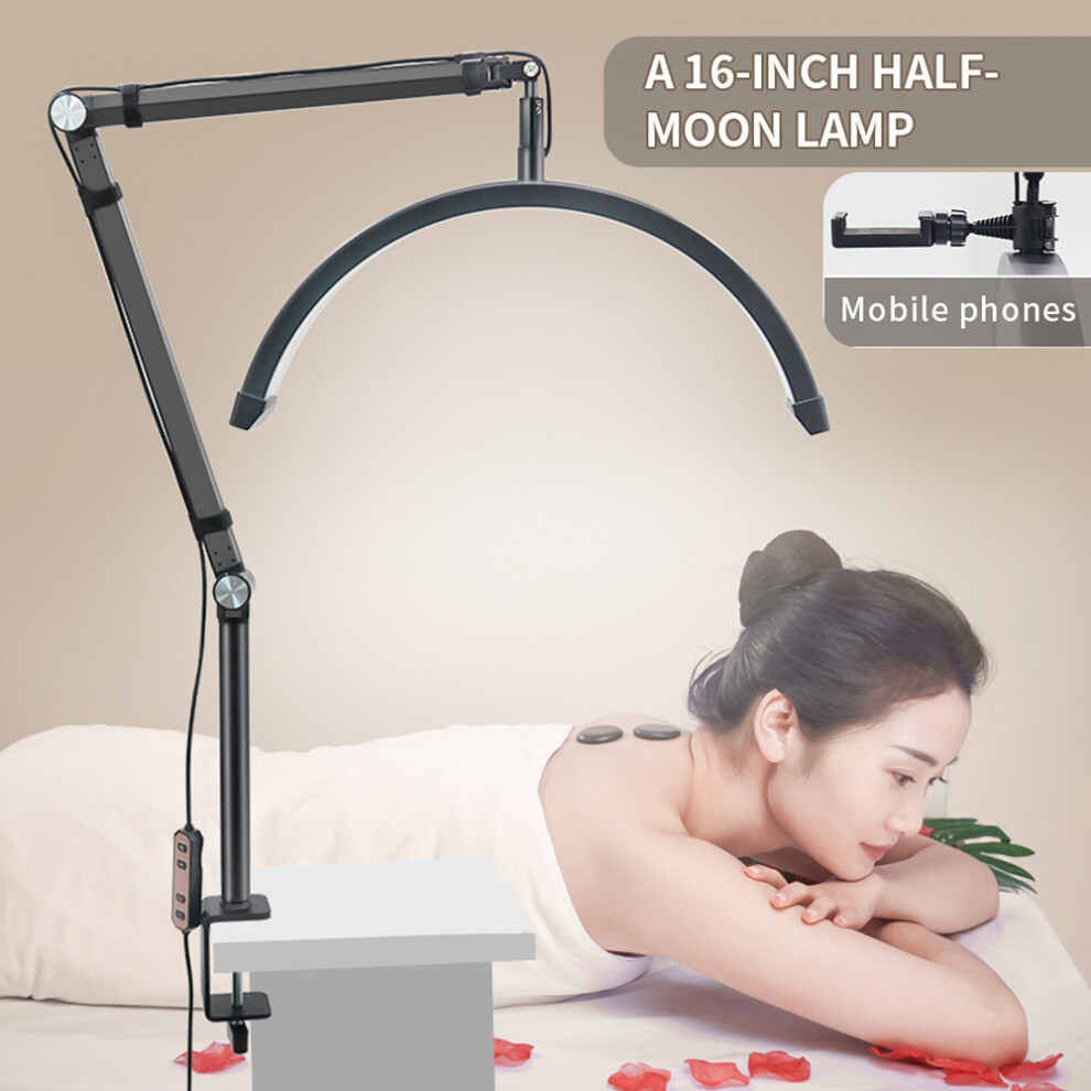 Andoer Hd-M3x Pro 16In Led Desk 3000K-6000K Dimmable Half-Moon Light 643505095609