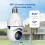 WiFi 360 Panoramic Bulb Camera 1080P Night Vision Two Way Audio 4